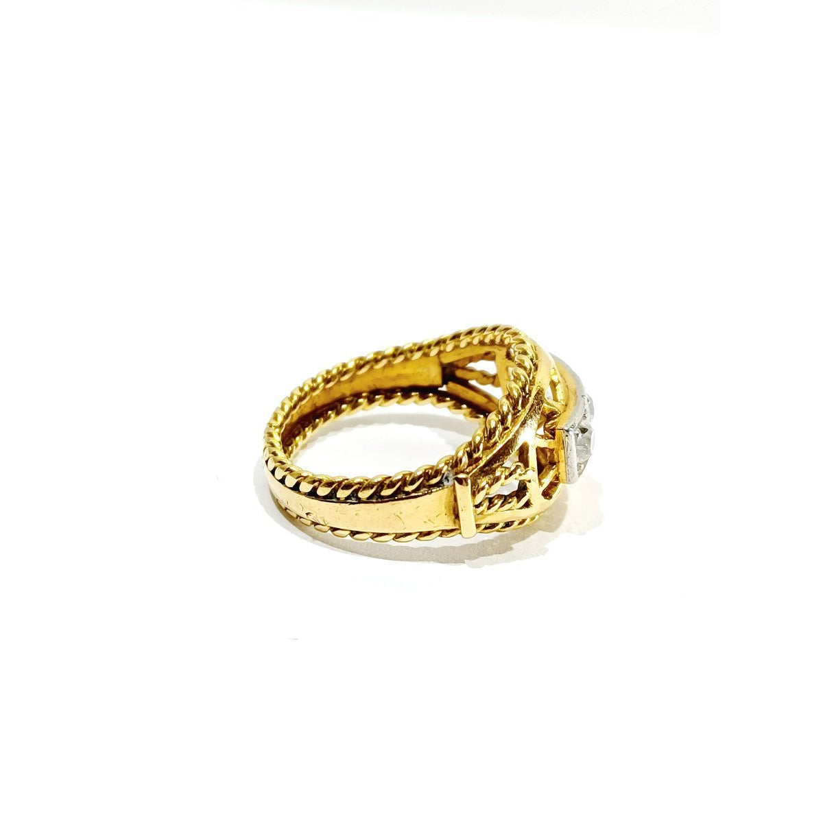 Bague En or jaune Et diamant - Castafiore