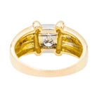 Bague en or jaune et diamant - Castafiore