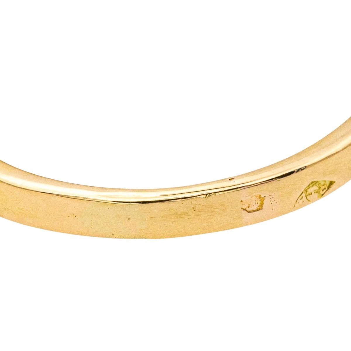 Bague en or jaune et diamants - Castafiore