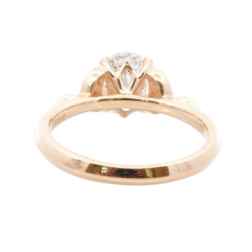Bague en or jaune et diamants - Castafiore