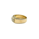 Bague en or jaune et diamants - Castafiore