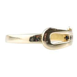Bague en or jaune et diamants - Castafiore