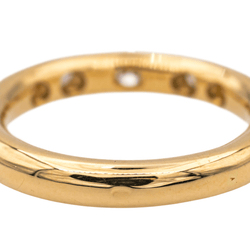 Bague en or jaune et diamants - Castafiore