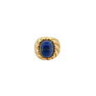 Bague en or jaune et lapis lazuli - Castafiore