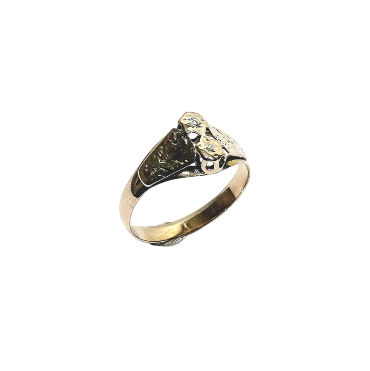 Bague en or jaune, or rose, et or blanc - Castafiore