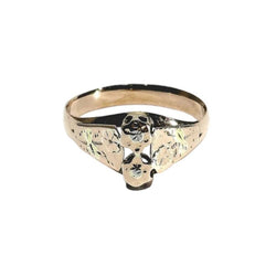 Bague en or jaune, or rose, et or blanc - Castafiore