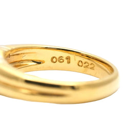 Bague en or jaune, saphir et diamants - Castafiore