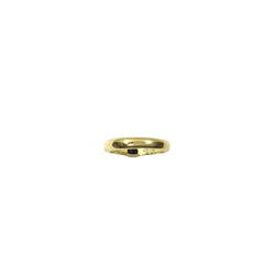 Bague en or jaune, saphir et diamants - Castafiore