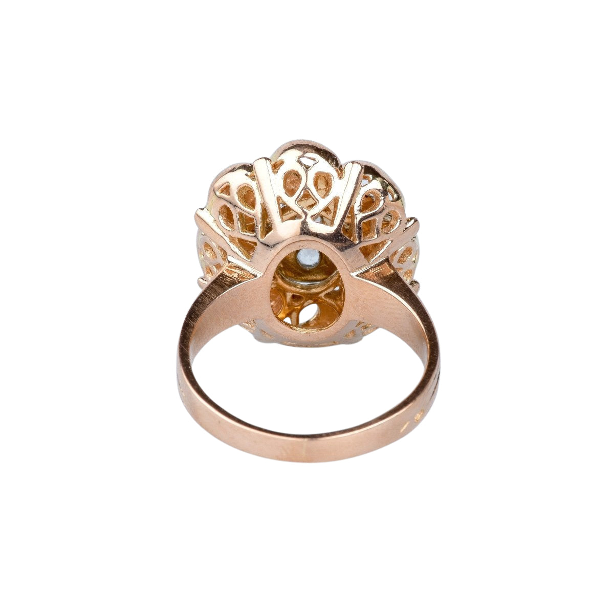 Bague en or rose 18 cts - Castafiore