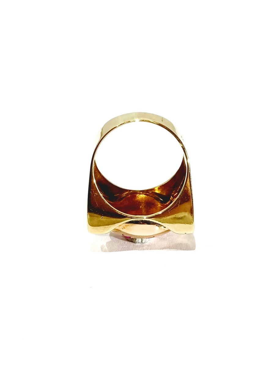 Bague en or rose Constellation - Castafiore
