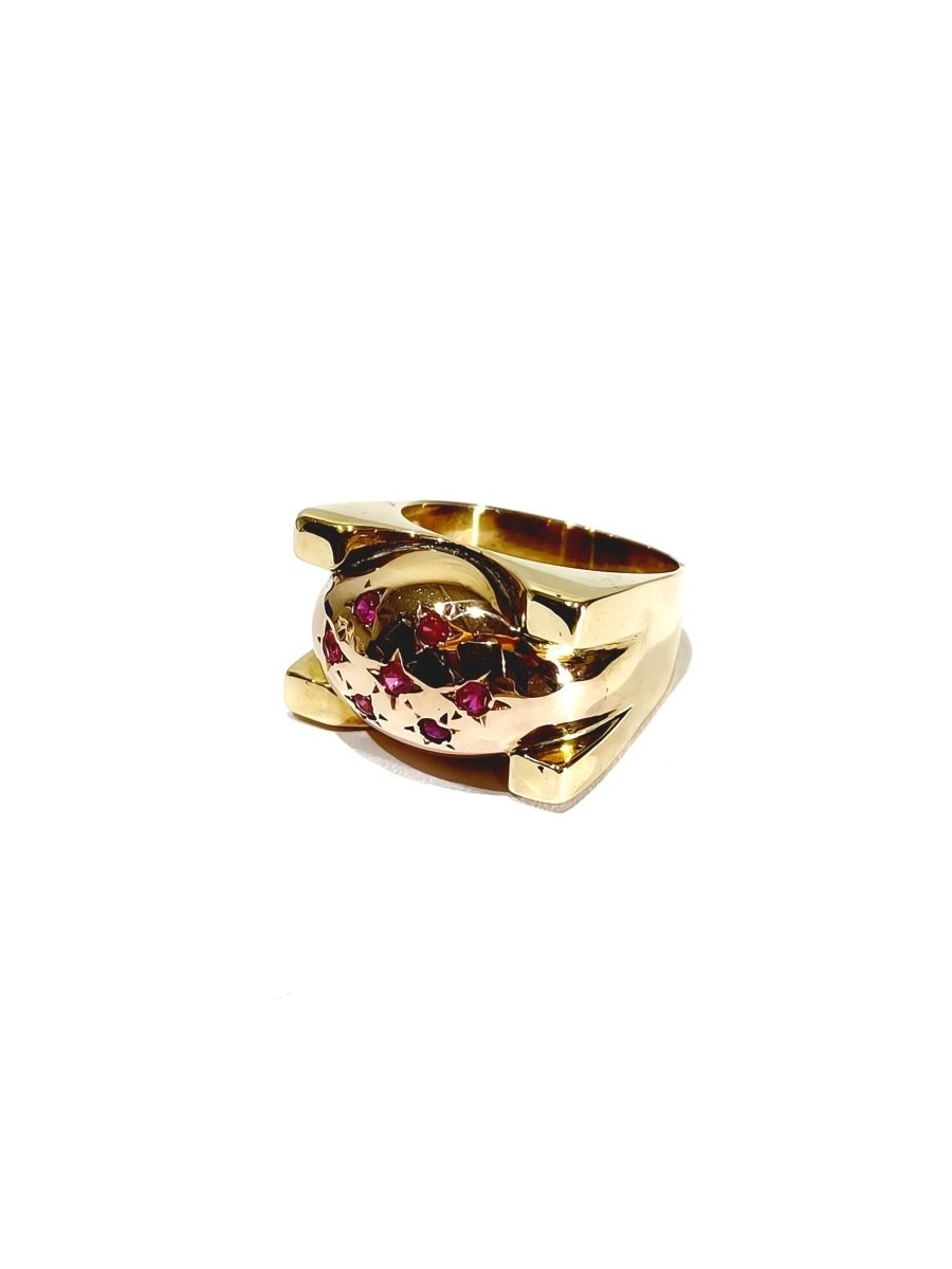 Bague en or rose Constellation - Castafiore