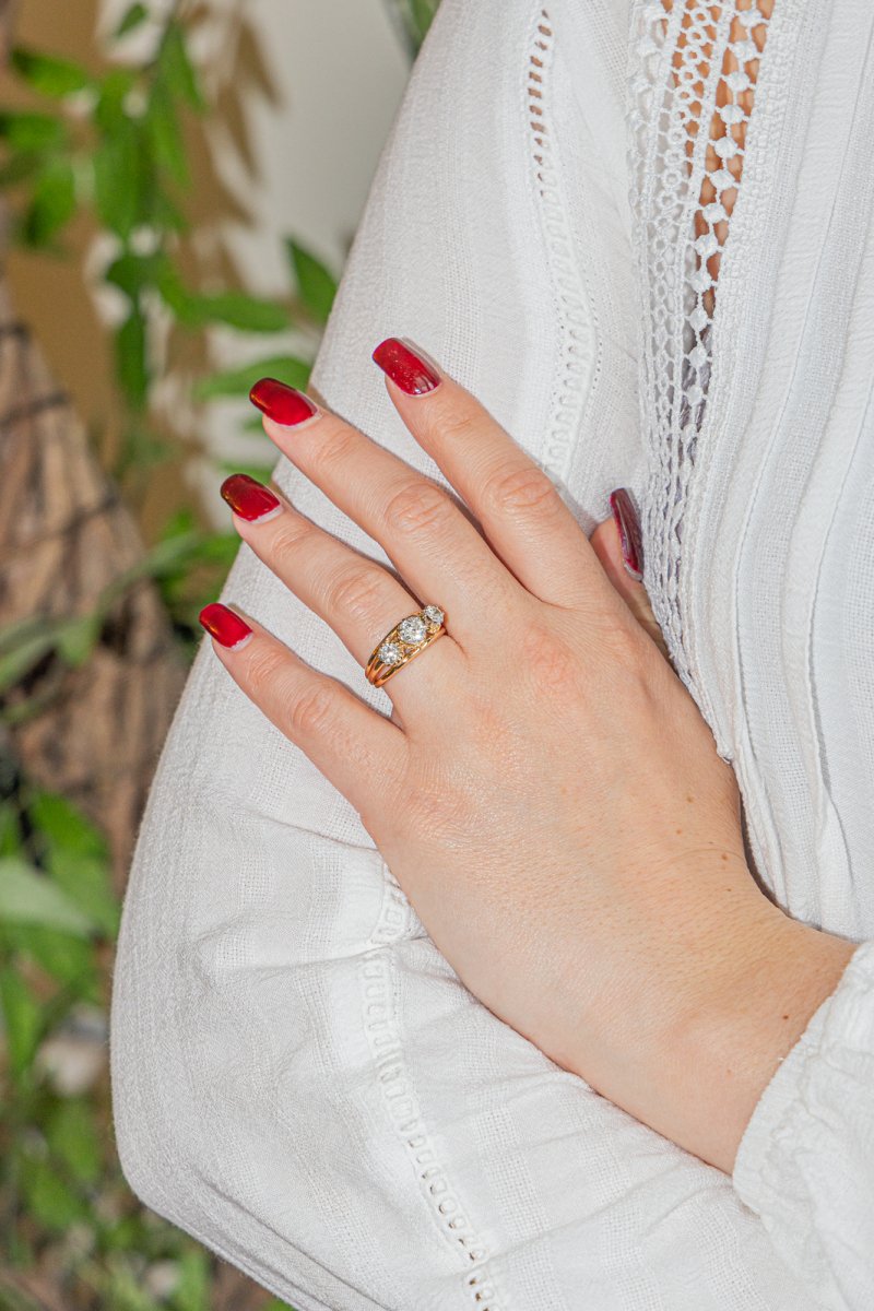 Bague en Or rose et Diamant - Castafiore