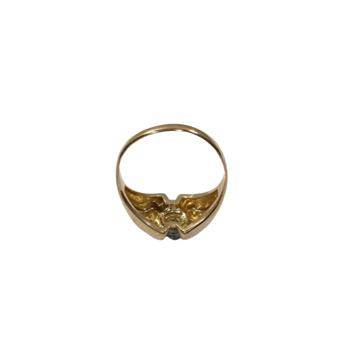 Bague en or rose et diamant - Castafiore