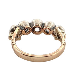 Bague en or rose et diamants - Castafiore