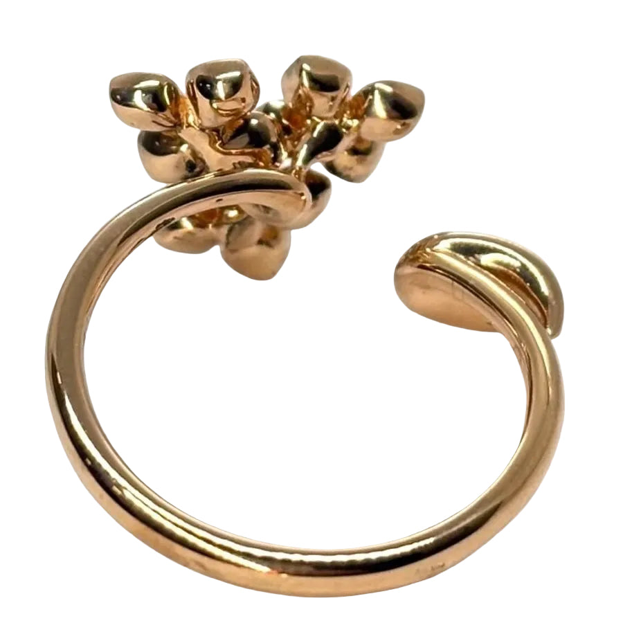 Bague en or rose et diamants - Castafiore