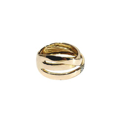 Bague en or rose et diamants - Castafiore
