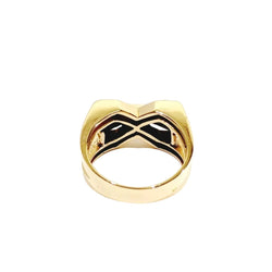 Bague en or rose et diamants - Castafiore