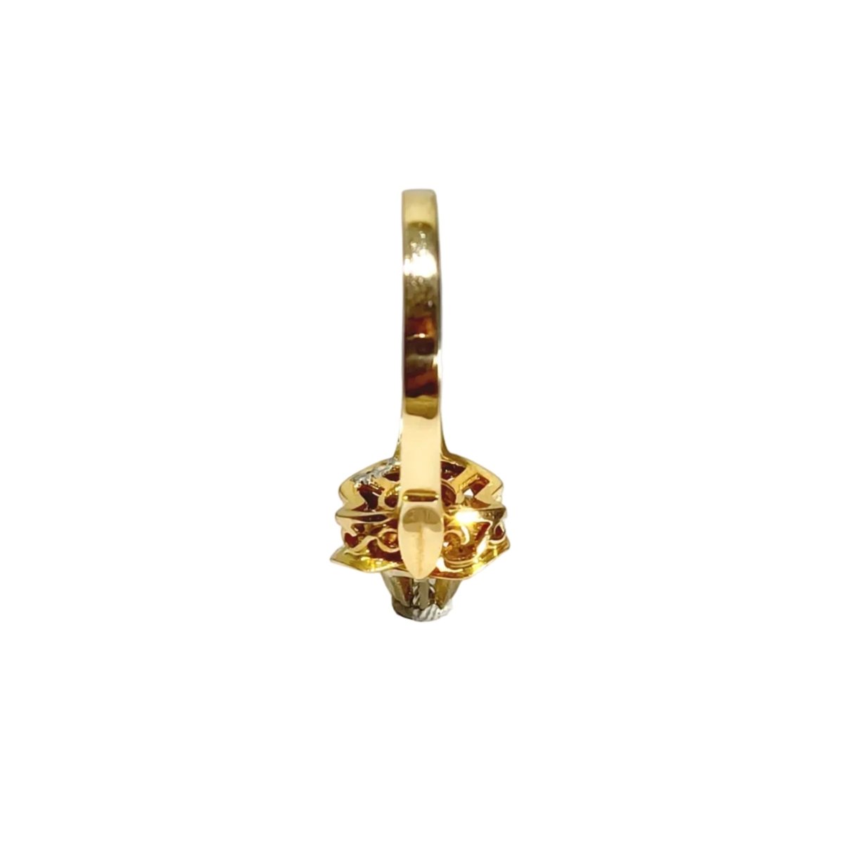Bague en or rose et diamants - Castafiore