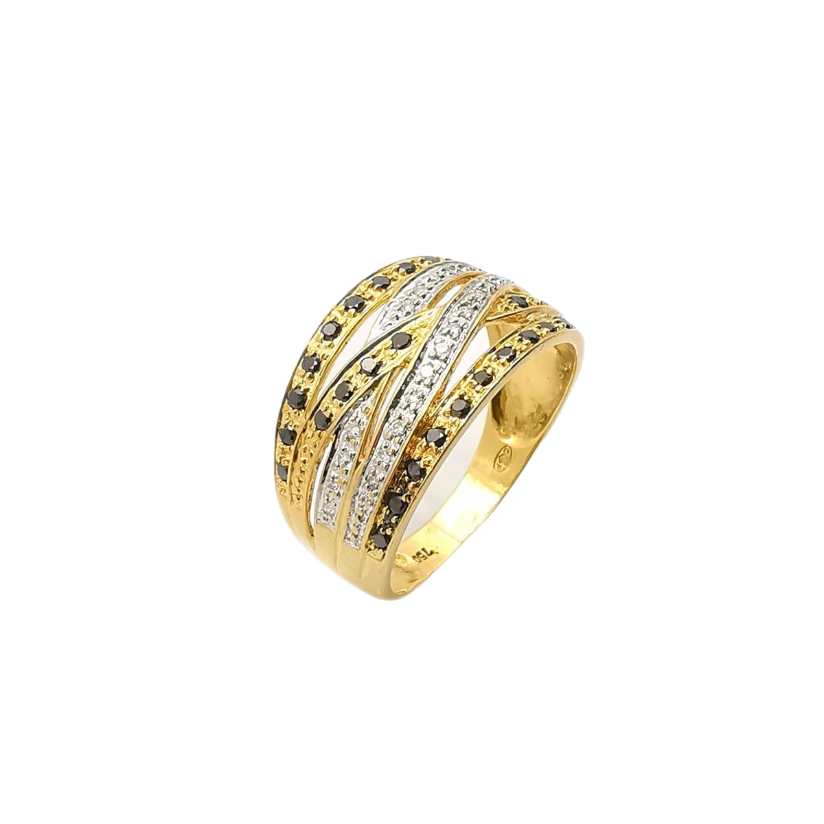 Bague en or saphirs & diamants - Castafiore