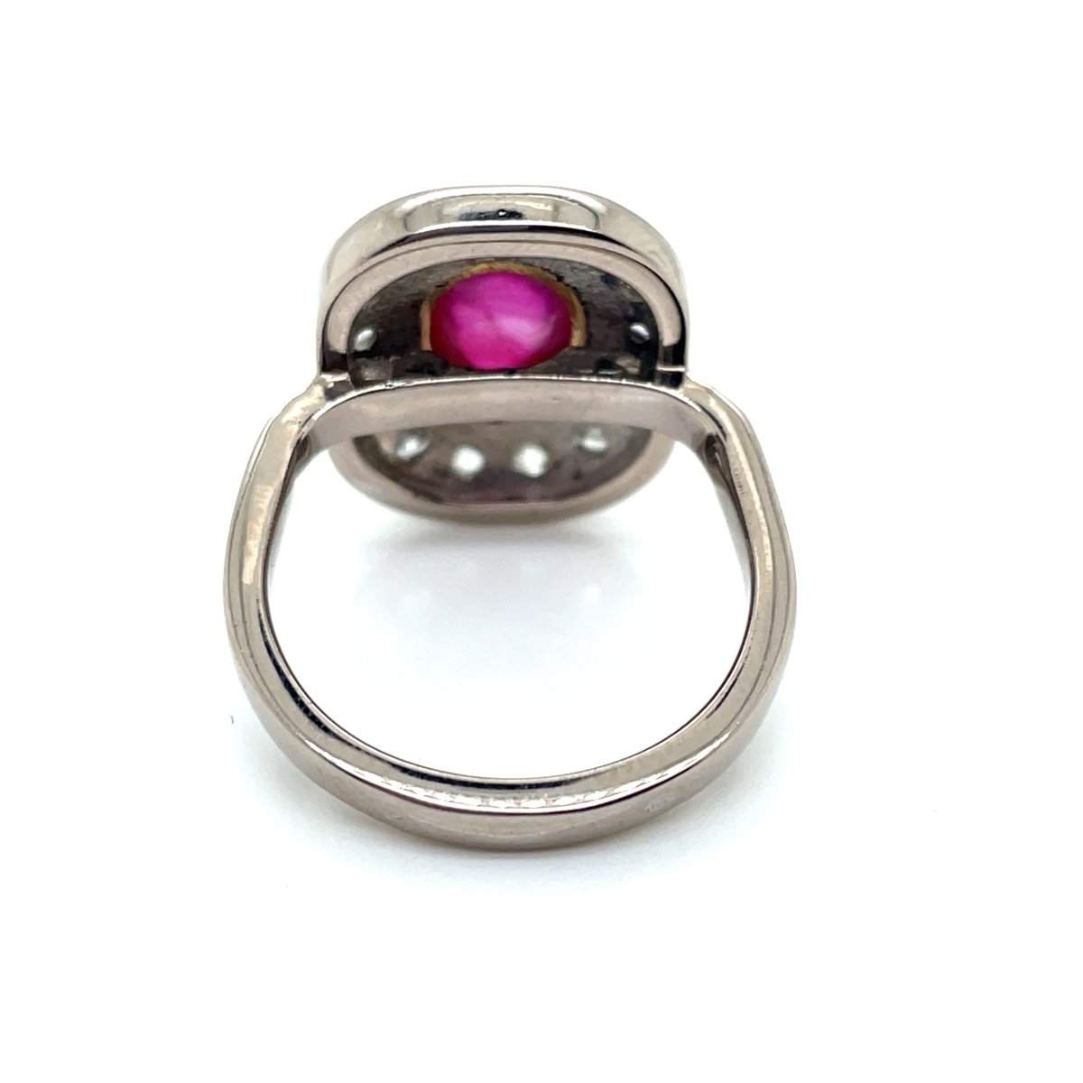Bague en ors de couleurs et rubis - Castafiore