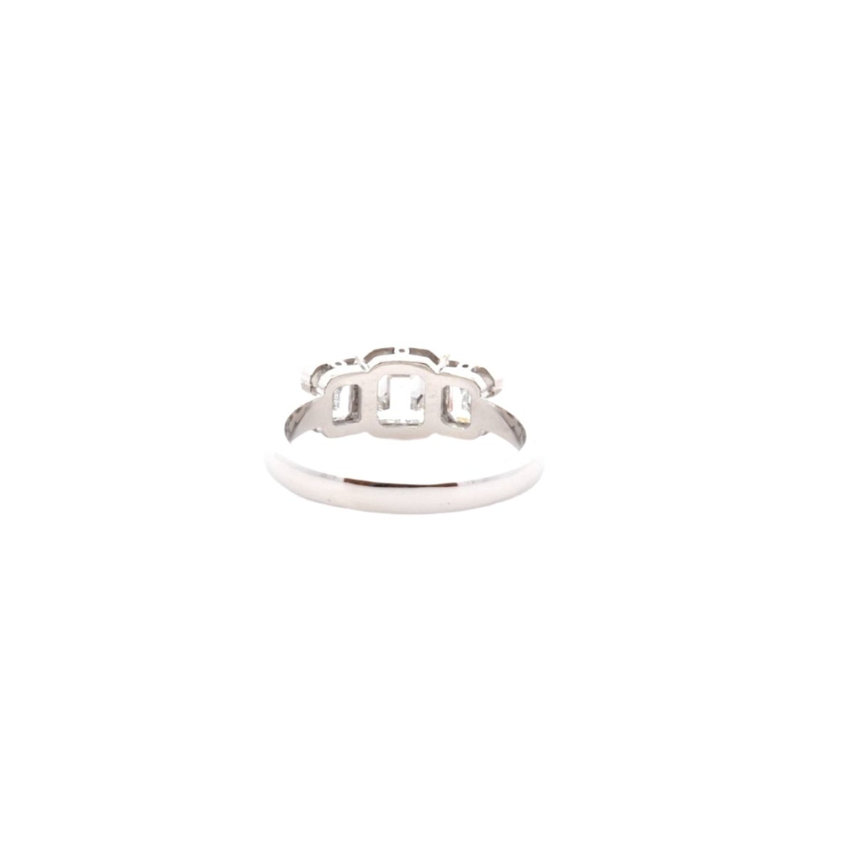 Bague en platine et diamant - Castafiore