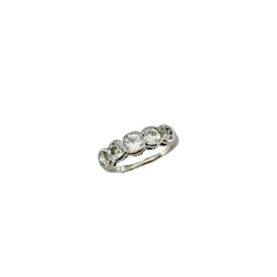 Bague en platine et diamants - Castafiore