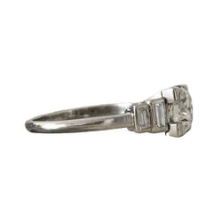 Bague en platine et diamants - Castafiore