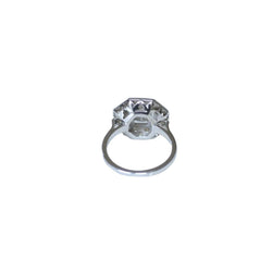 Bague en platine et diamants - Castafiore