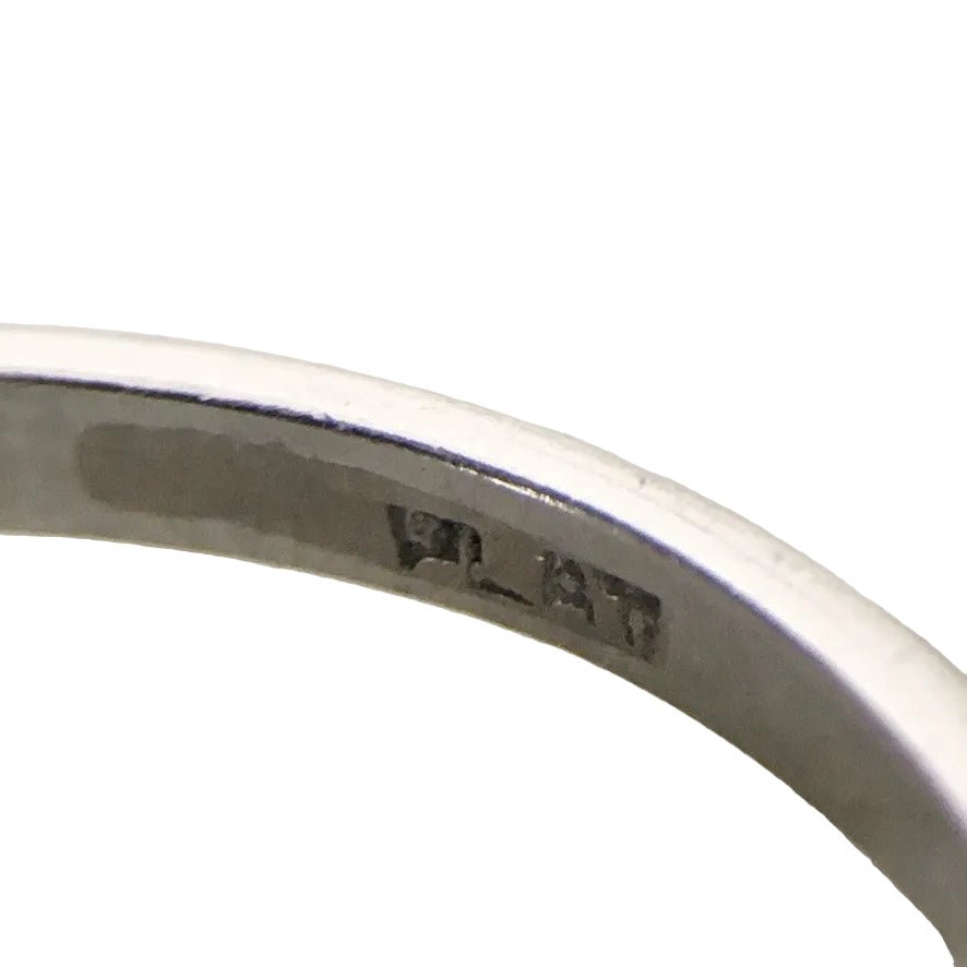 Bague en platine et diamants - Castafiore