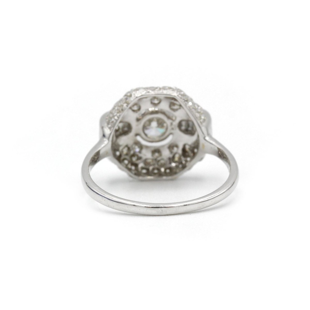Bague Entourage en or et diamants - Castafiore