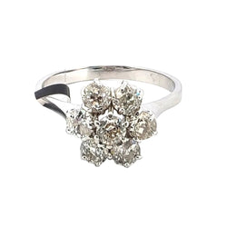 Bague Entourage en or jaune et diamants - Castafiore