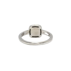 Bague Entourage FRED "Pain de sucre" en or blanc, topaze et diamants - Castafiore