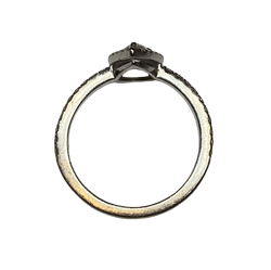 Bague Entourage MESSIKA "Joy" en or blanc et diamants - Castafiore