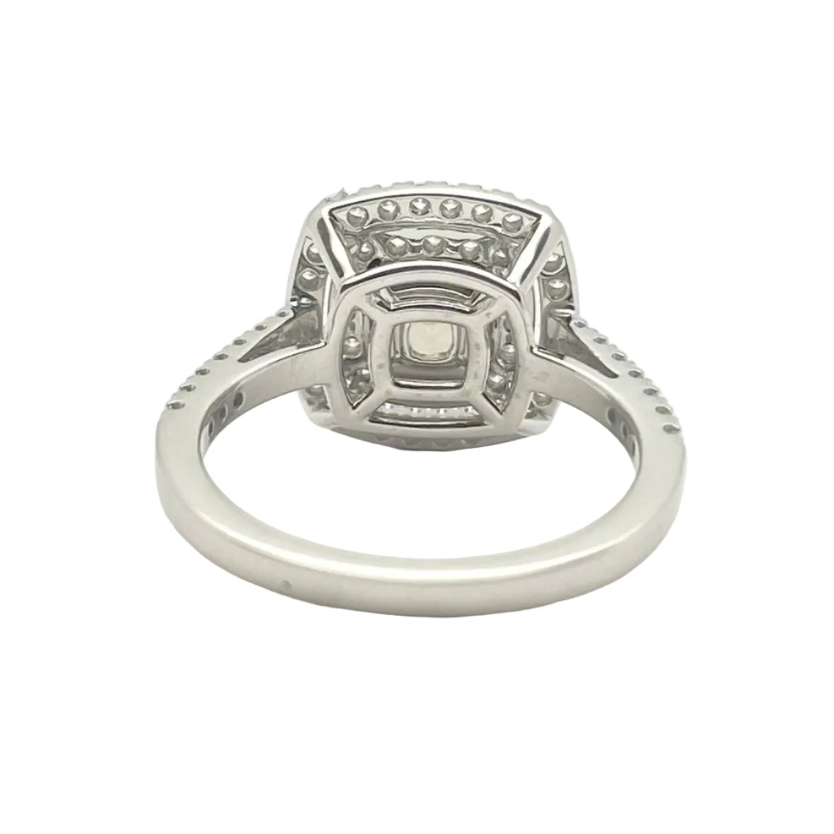 Bague Entourage VISCONTI en or blanc et diamants - Castafiore