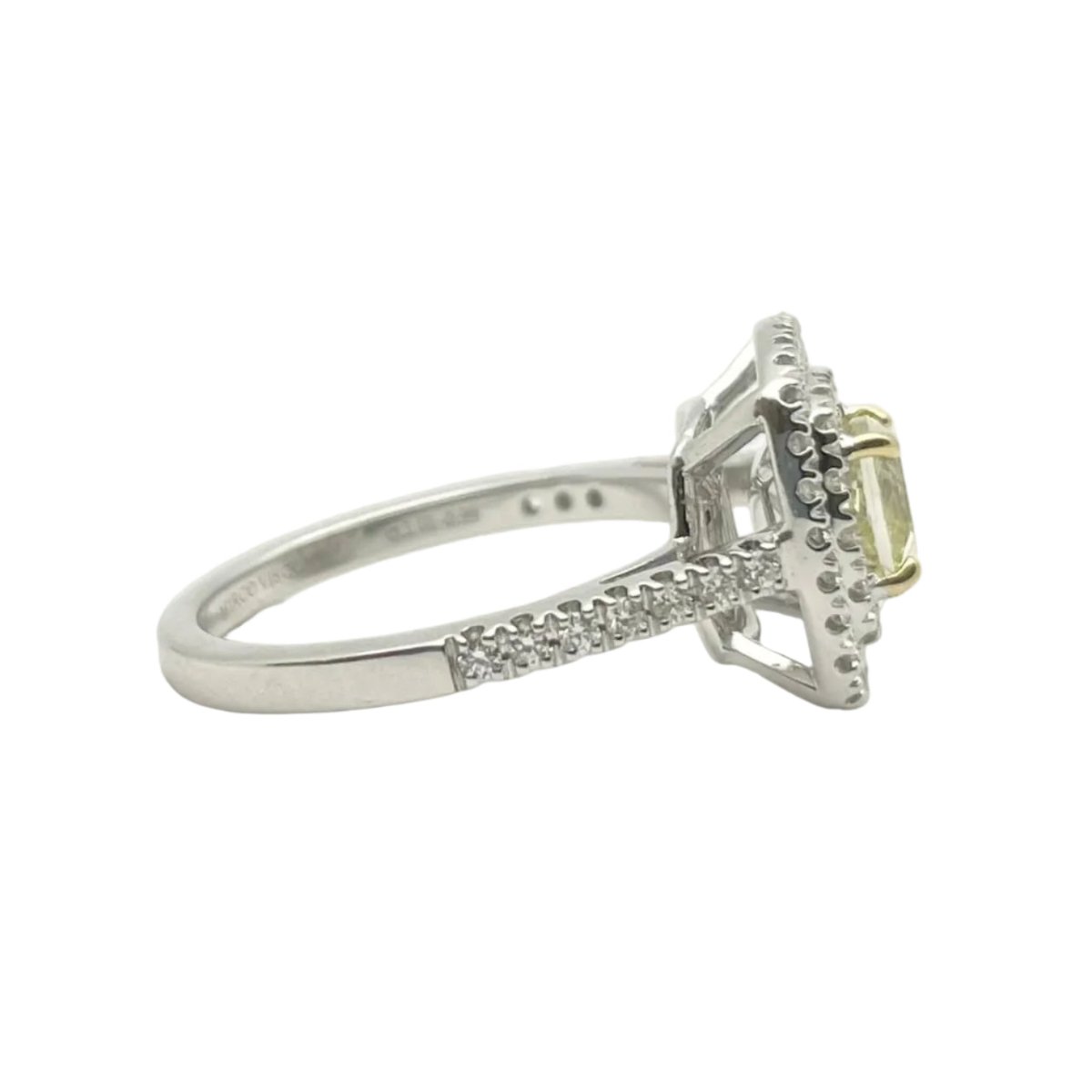 Bague Entourage VISCONTI en or blanc et diamants - Castafiore