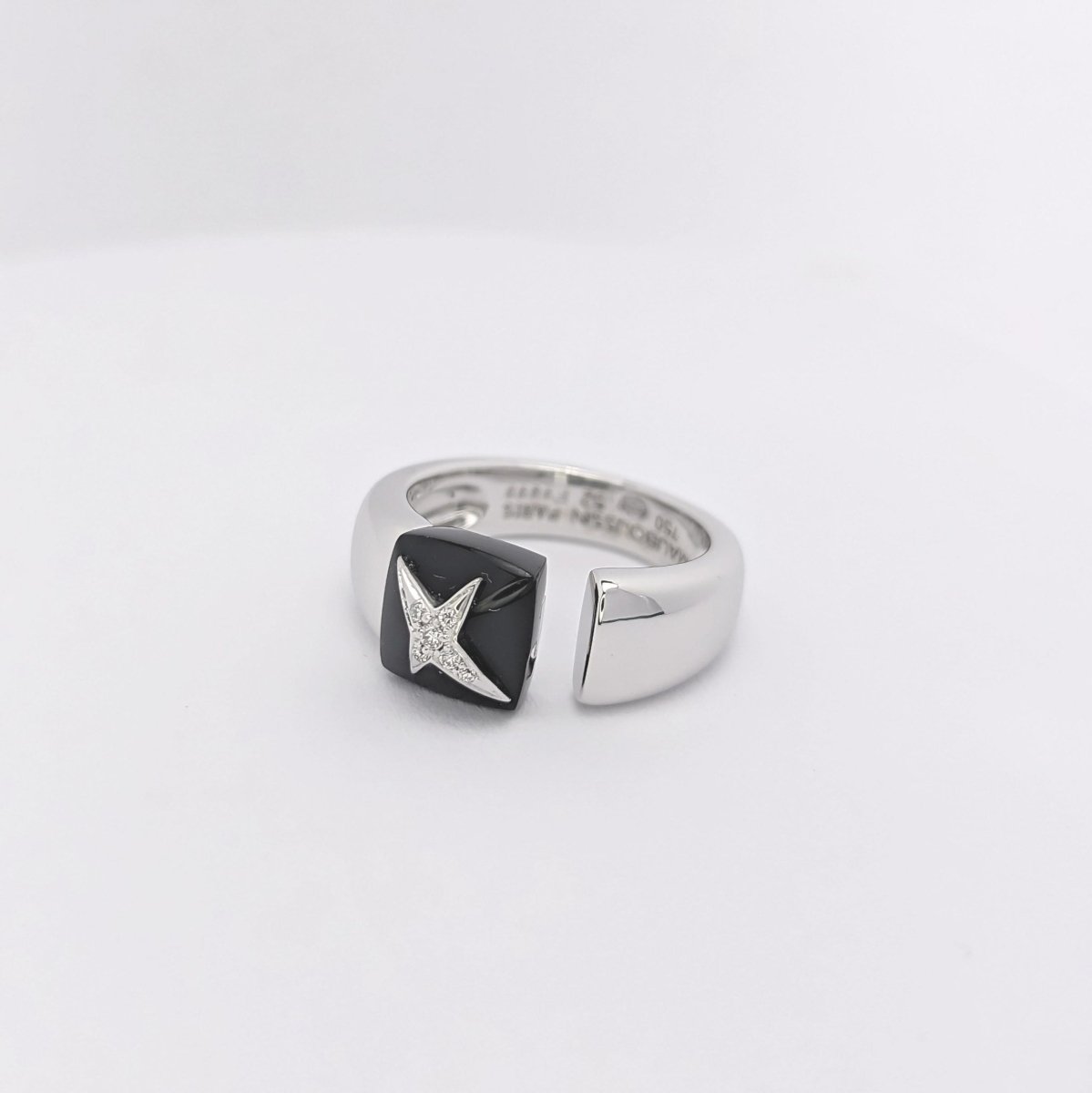 Bague Etoile Sublime Mauboussin or blanc et diamants - Castafiore