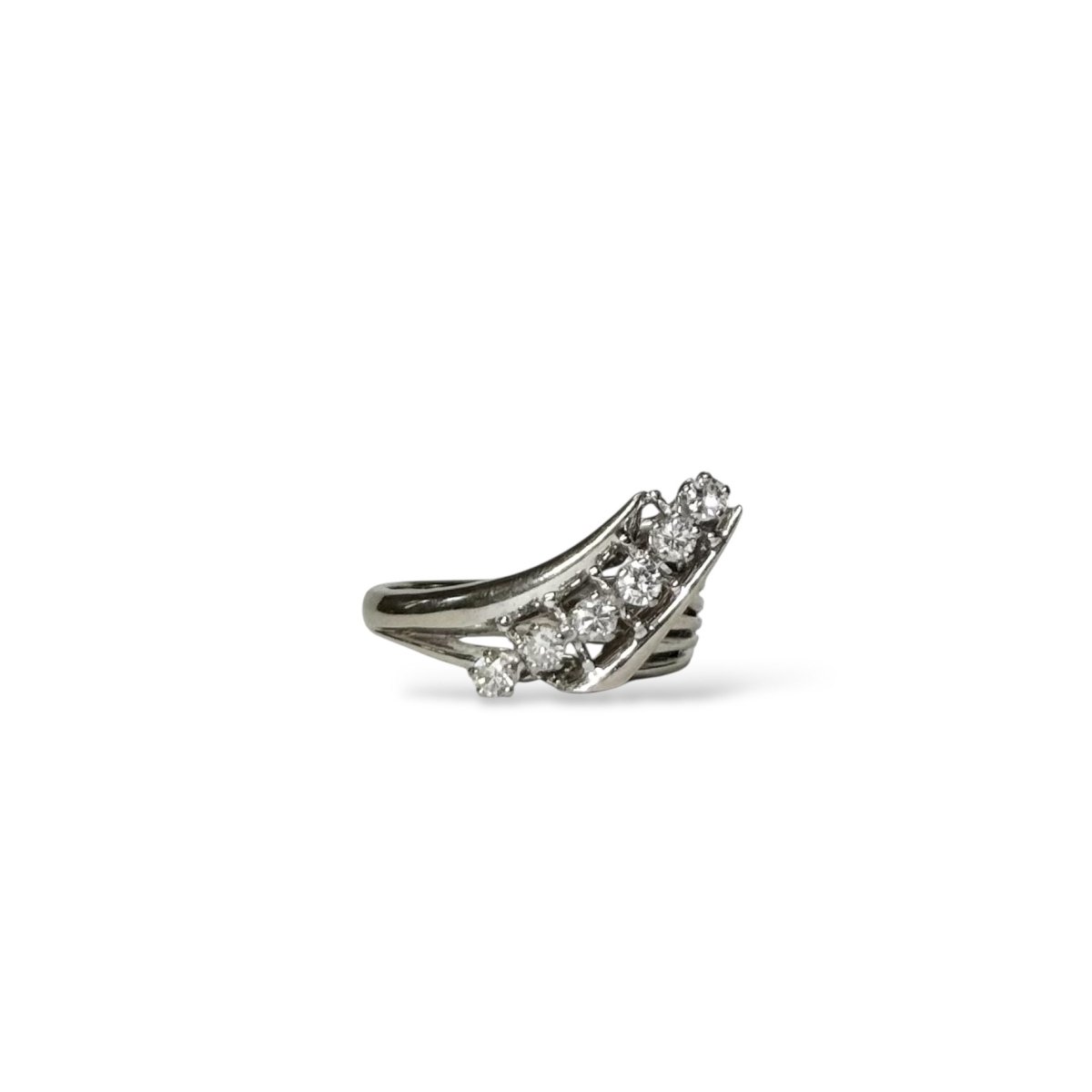 Bague fil asymétrique - Castafiore