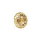 Bague filigranée en or jaune et citrine facettée - Castafiore