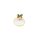 Bague Florale en or jaune - Castafiore