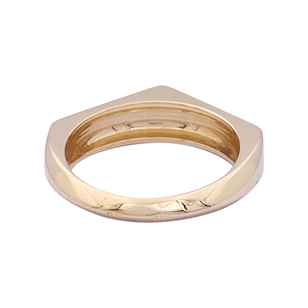 Bague Fred "Cut" or jaune, diamants. - Castafiore