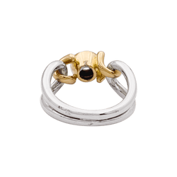 Bague FRED, deux tons d'or et diamant. - Castafiore