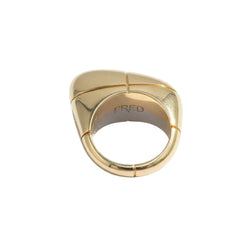 Bague FRED en or blanc et or jaune - Castafiore
