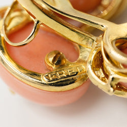 Bague FRED en or jaune, corail et diamants - Castafiore