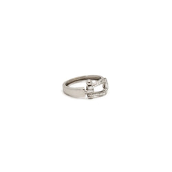 Bague FRED "Force 10" en or blanc et diamants - Castafiore
