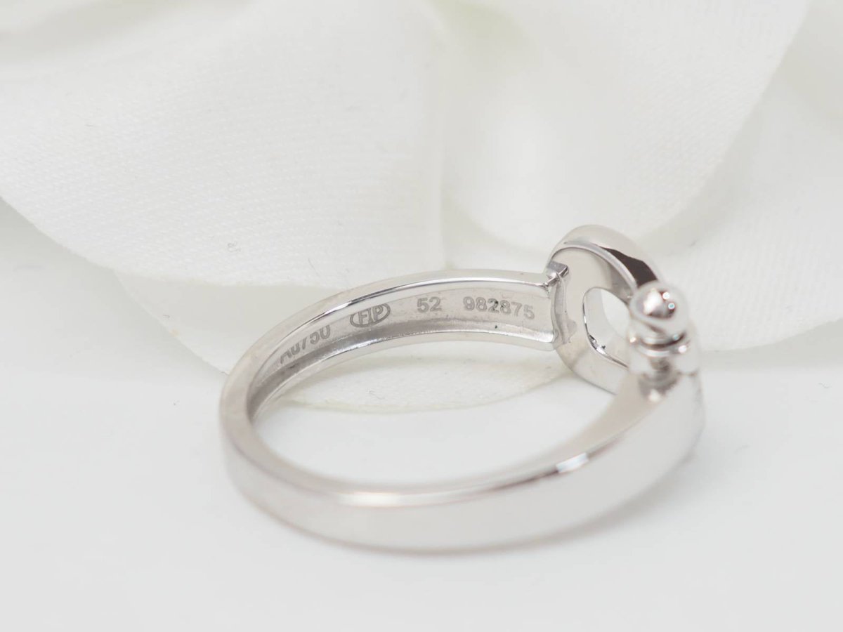 Bague FRED "Force 10" en or blanc et diamants - Castafiore