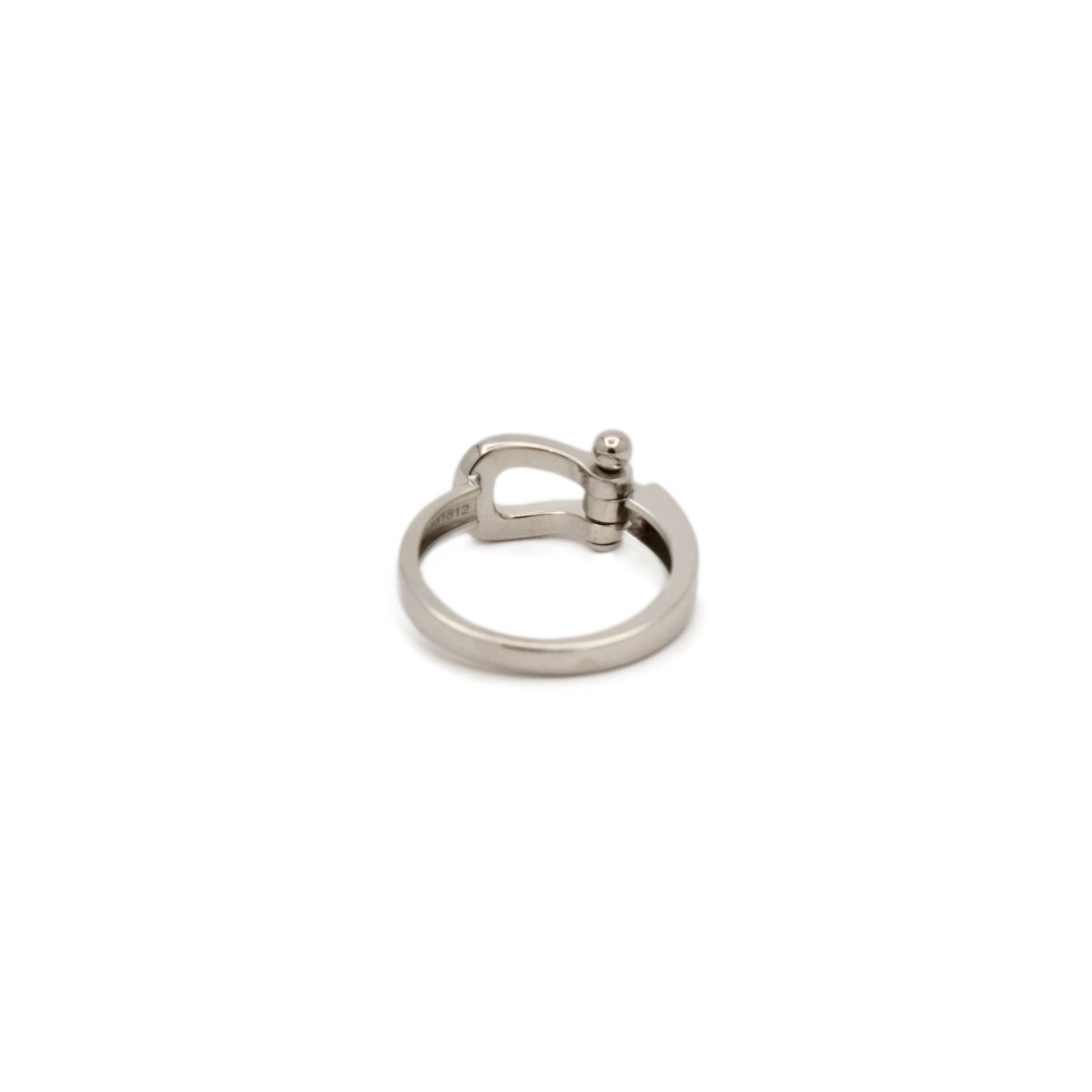 Bague FRED "Force 10" en or blanc et diamants - Castafiore