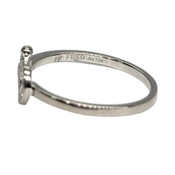 Bague FRED "Force 10" en or blanc et diamants - Castafiore