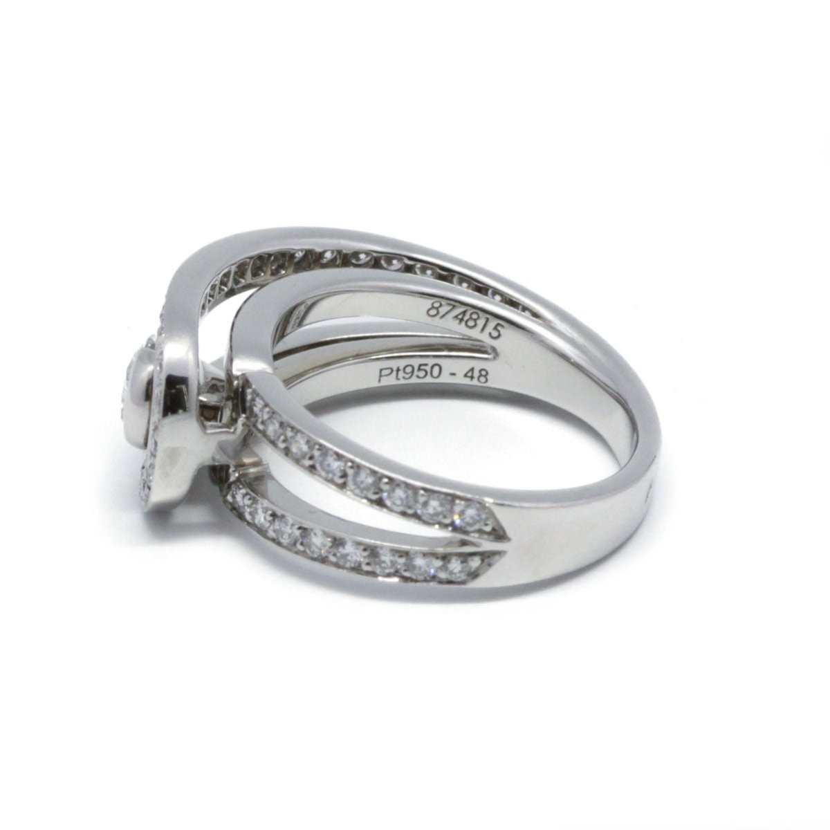 Bague FRED "Lovelight" en or blanc et diamant - Castafiore