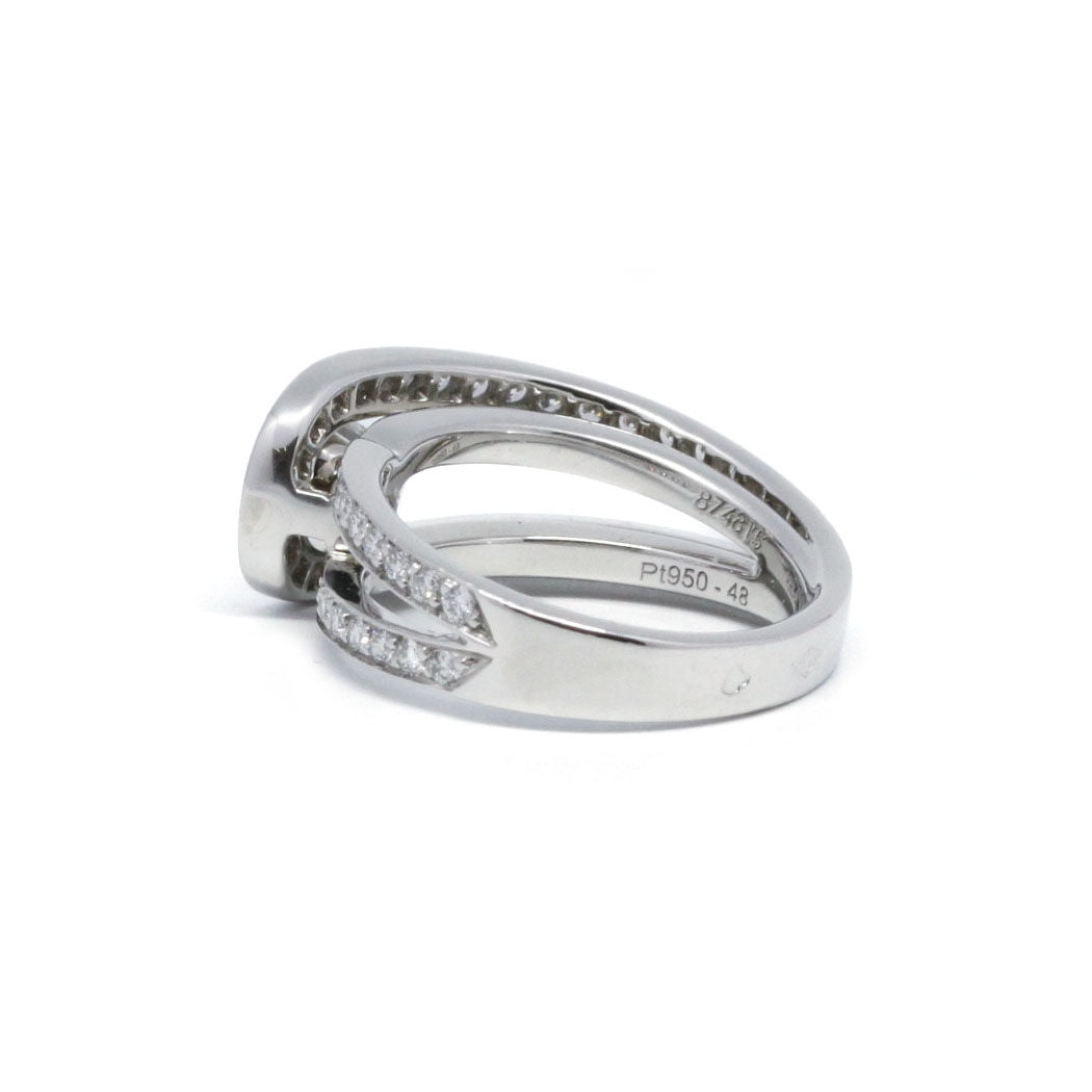 Bague FRED "Lovelight" en or blanc et diamant - Castafiore