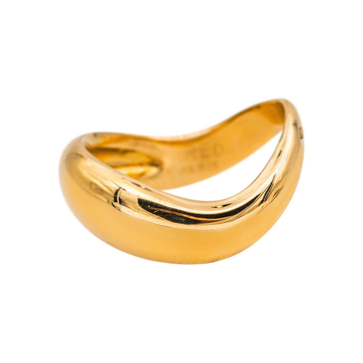Bague FRED "Mouvementé" en or jaune - Castafiore